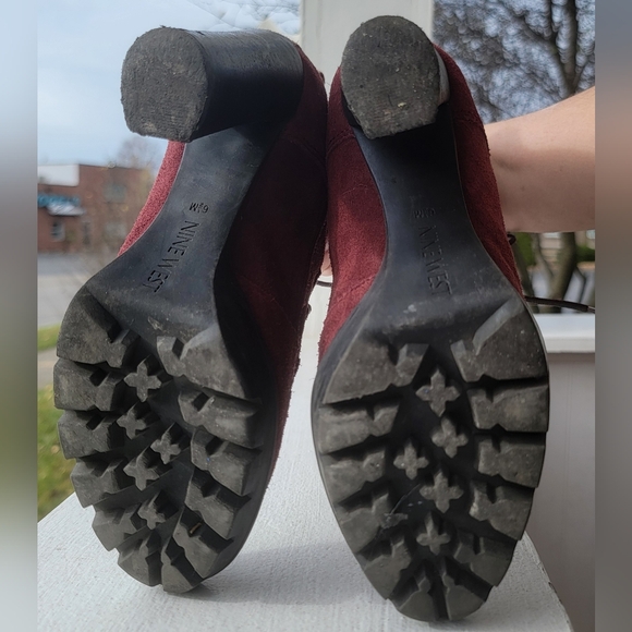 Nine West Abrial Lace Up Bootie - Picture 6 of 10